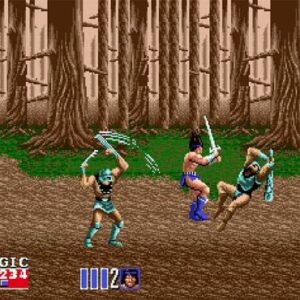 Golden Axe II (Sega Genesis / Mega Drive) – Reproduction Video Game Cartridge