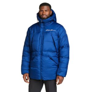 Eddie Bauer Men's Tripletherm Alpine Parka, Pacific Blue, Large