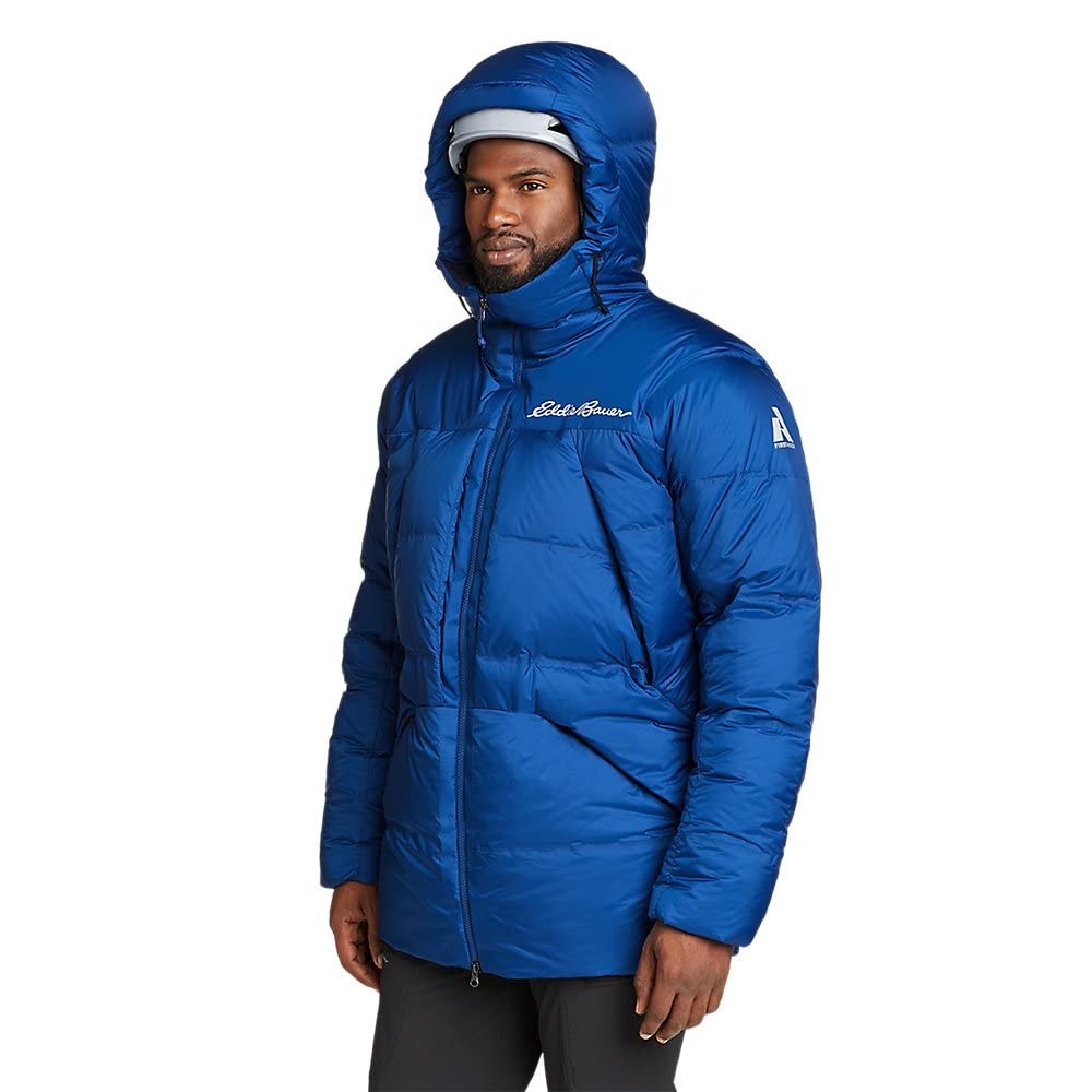 Eddie Bauer Men's Tripletherm Alpine Parka, Pacific Blue, Large