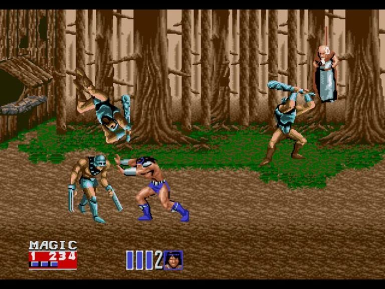 Golden Axe II (Sega Genesis / Mega Drive) – Reproduction Video Game Cartridge