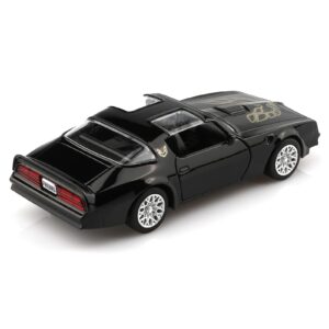 TOKAXI 1/36 Scale 1978 Pontiac Firebird Trans Am Diecast Car Models,Smokey and The Bandit Pull Back Toy Cars,Cars Gifts for Boys Girls