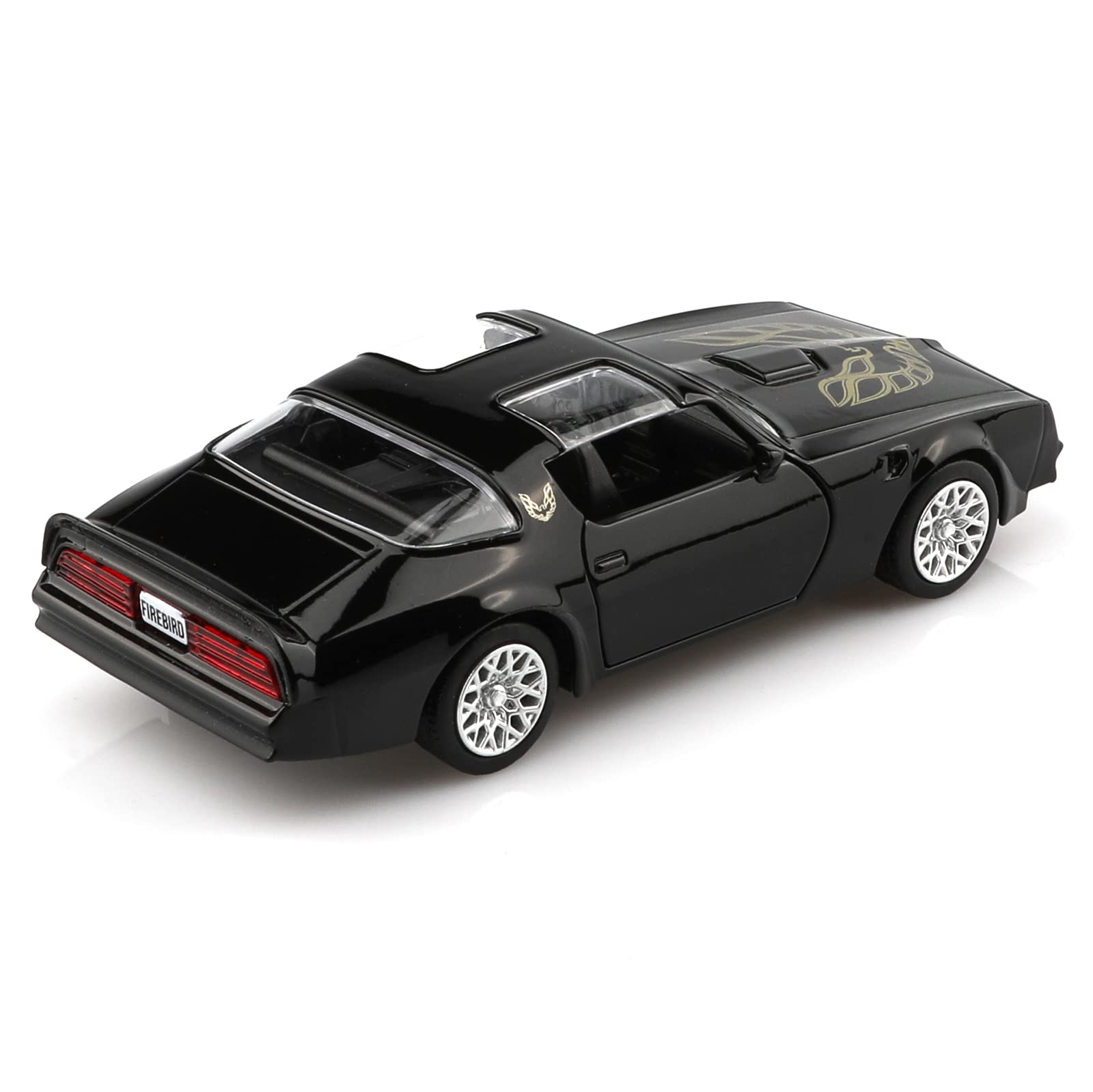 TOKAXI 1/36 Scale 1978 Pontiac Firebird Trans Am Diecast Car Models,Smokey and The Bandit Pull Back Toy Cars,Cars Gifts for Boys Girls