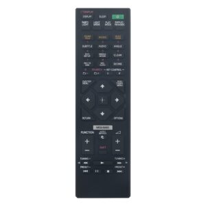 rmt-am340u replacement remote control compatible with sony audio system mhc-v90dw sa-v90dw ss-v90dw