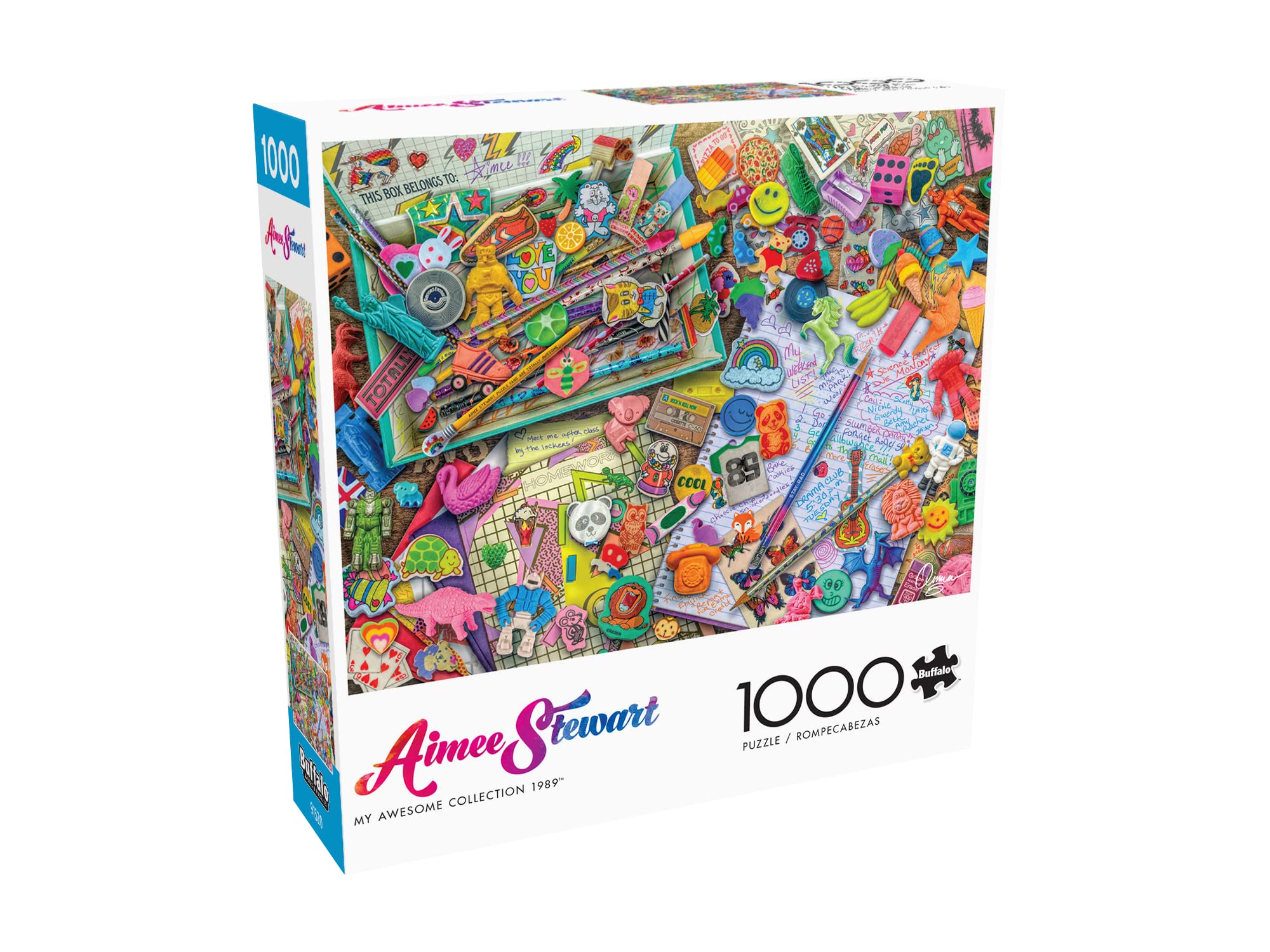 Buffalo Games - Aimee Stewart - My Awesome Collection 1989-1000 Piece Jigsaw Puzzle