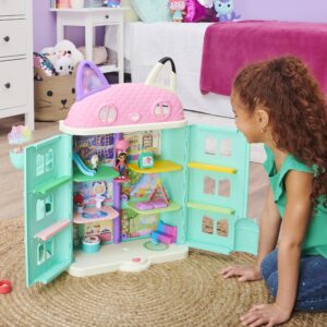 Gabby's Dollhouse Purrfect Dollhouse & Mini Toy Figure Dolls Bundle