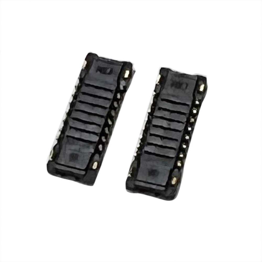 SAMXI (2 Pack) Memory SD Card Reader FPC Connector Socket Replacement for Nintendo Switch 16pins