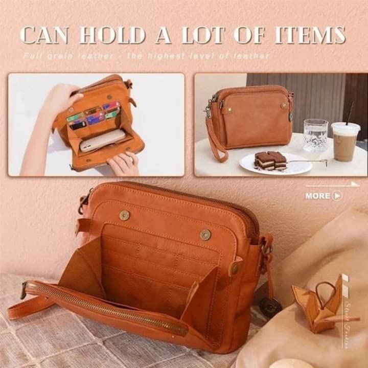 2023 New Crossbody Shoulder Bags And Clutches, Off-Crossbody Leather Shoulder Bags, Purse With Built In Wallet For Women.