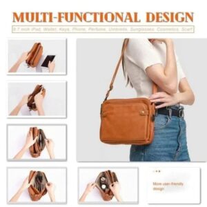 2023 New Crossbody Shoulder Bags And Clutches, Off-Crossbody Leather Shoulder Bags, Purse With Built In Wallet For Women.