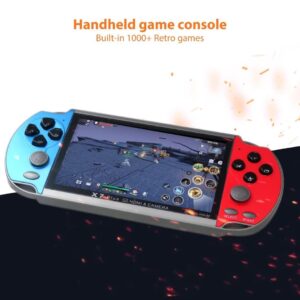 Gxcdizx 5.1" 8GB 128Bit Portable Handheld Video Game Console Player 10000 Games Built in