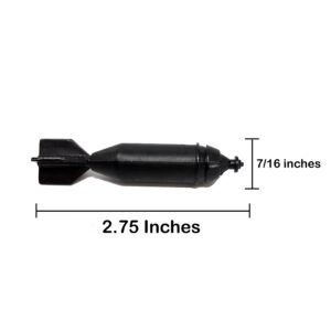 Military Navy Toy Torpedo Missiles Playset for Action Figures Diorama Sets - 10 Pieces