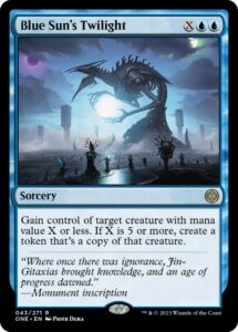 magic: the gathering - blue sun's twilight (043) - phyrexia: all will be one