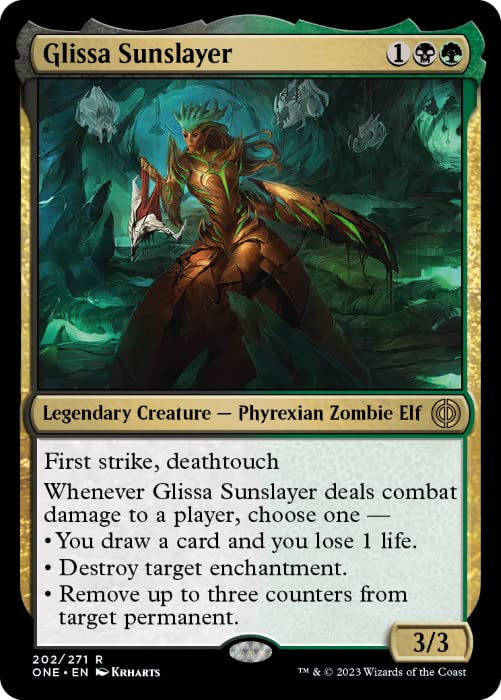 Magic: the Gathering - Glissa Sunslayer (202) - Phyrexia: All Will Be One