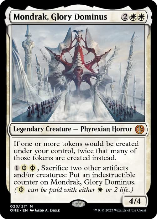 Magic: the Gathering - Mondrak, Glory Dominus (023) - Phyrexia: All Will Be One