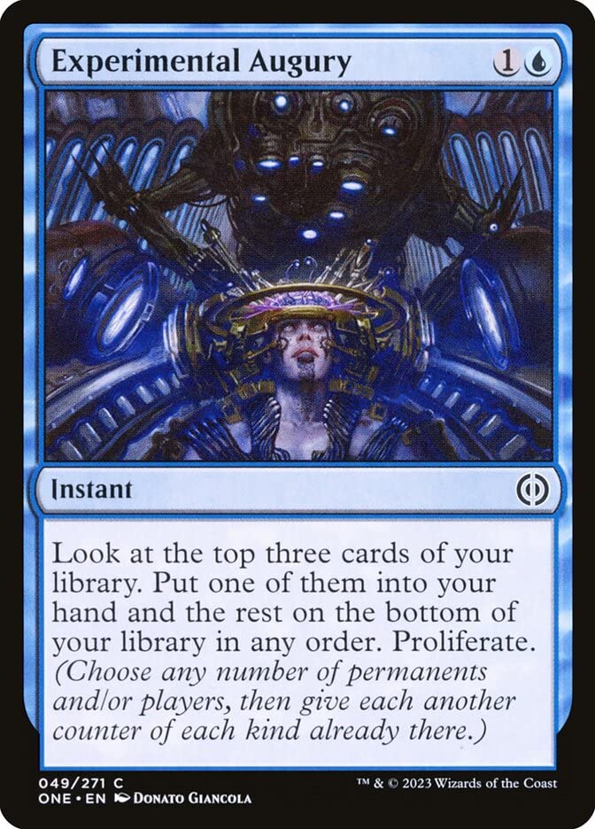 Magic: the Gathering - Experimental Augury (049) - Phyrexia: All Will Be OneF