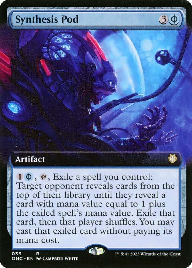 Magic: the Gathering - Synthesis Pod (033) - Extended Art - Phyrexia: All Will Be One Commander