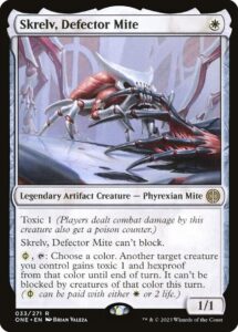 magic: the gathering - skrelv, defector mite (033) - phyrexia: all will be one