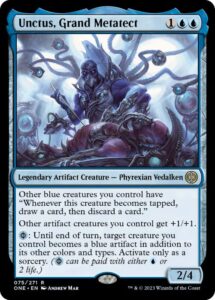 magic: the gathering - unctus, grand metatect (075) - phyrexia: all will be one