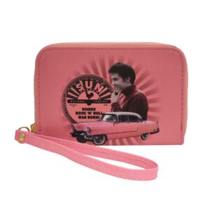 Sun Records Elvis Presley Wallet, Pink - Mid-South Products