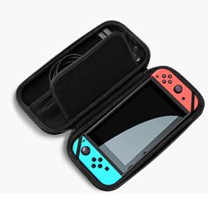 Performance Hard Shell Skin Carry Case Box, Hard Bag Pouch Fits for Nintendo New 3DS XL /3DS LL /3DS XL(Black)