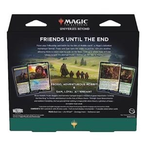 Magic The Gathering The Lord of The Rings: Tales of Middle-Earth Commander Deck 2 + Collector Booster Sample Pack