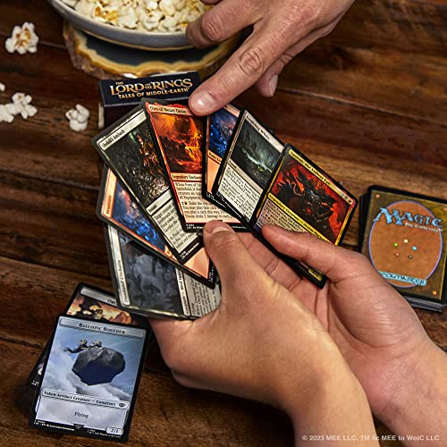 Magic: The Gathering Lord of The Rings Starter Kit - 2 Ready-to-Play Decks, 2 Online Codes, Ages 13+, 2 Players