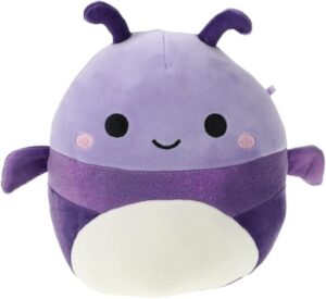 squishmallows 7.5'' axel the beetle, purple, sqcr02719