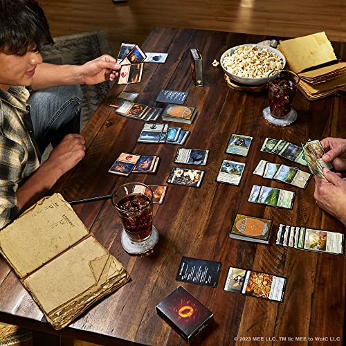 Magic: The Gathering Lord of The Rings Starter Kit - 2 Ready-to-Play Decks, 2 Online Codes, Ages 13+, 2 Players