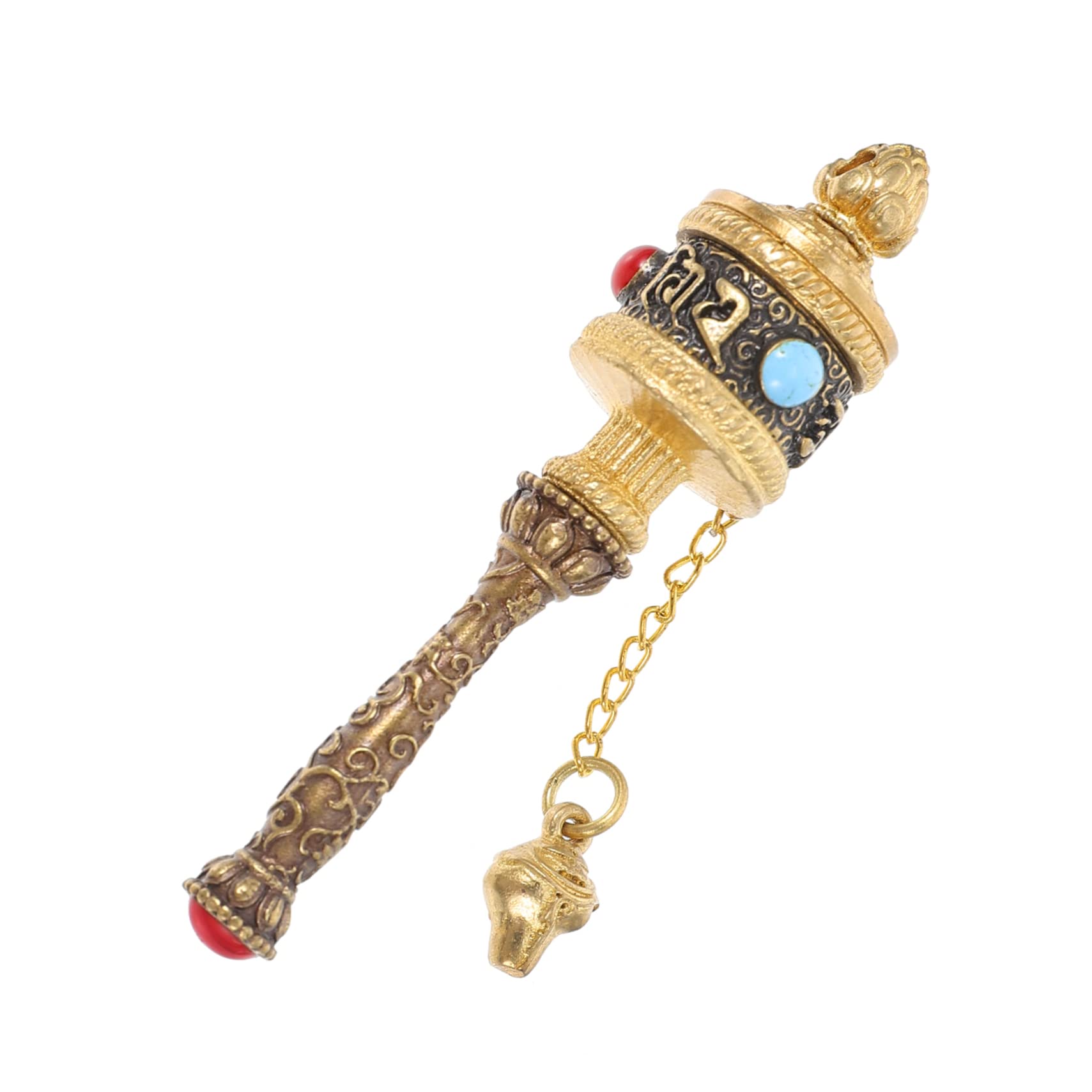 Hand Prayer Wheel Traditional Prayer Wheel Home Religious Ornament Unique Prayer Wheel Blessing Prayer Wheel Religious Decor Creative Prayer Wheel Prayer Wheel Decor