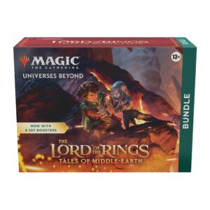 Magic: The Gathering The Lord of The Rings: Tales of Middle-Earth Bundle - 8 Set Boosters + Accessories