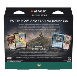 Magic The Gathering The Lord of The Rings: Tales of Middle-Earth Commander Deck 1 + Collector Booster Sample Pack