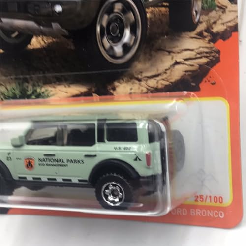 Matchbox 2021 Ford Bronco 25/100 (Mint Green)