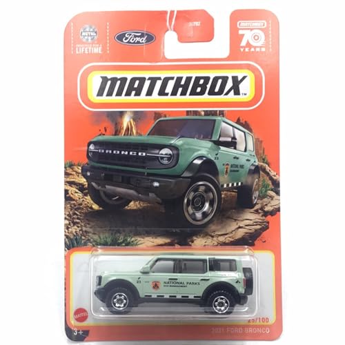 Matchbox 2021 Ford Bronco 25/100 (Mint Green)