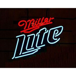 prouten 24in millers lite neon sign acrylic handmade artwork bar pub wall decor neon light