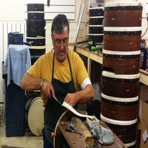 Fair Trade Traditional 12'' Irish Celtic Bodhran with beater & DVD - handcrafted in Ireland