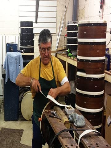 Fair Trade Traditional 12'' Irish Celtic Bodhran with beater & DVD - handcrafted in Ireland