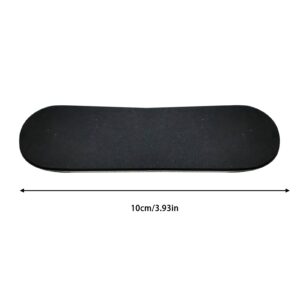 Kumprohu Fingerboard Grip Tape - 30x100mm Black Fingerboard Foam Grip Tape | Non-Slip Skateboard Foam Tape Stickers Adhesive Finger Board Tape for Most Fingerboards