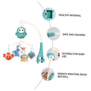 Kisangel 2 Sets Soothing Toys Creative Hanging Rattles Kids Playset Musical Baby Mobile Lovely Baby Crib Rattle Baby Hanging Toys Phones for Kids Abs Chicken Coop to Rotate Bed Bell