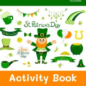 Fun-4-Kids St. Patrick's Day Activity Book: Trace • Color • Word Search • Crossword • Maze • And More! (Fun-4-Kids Activity Books)