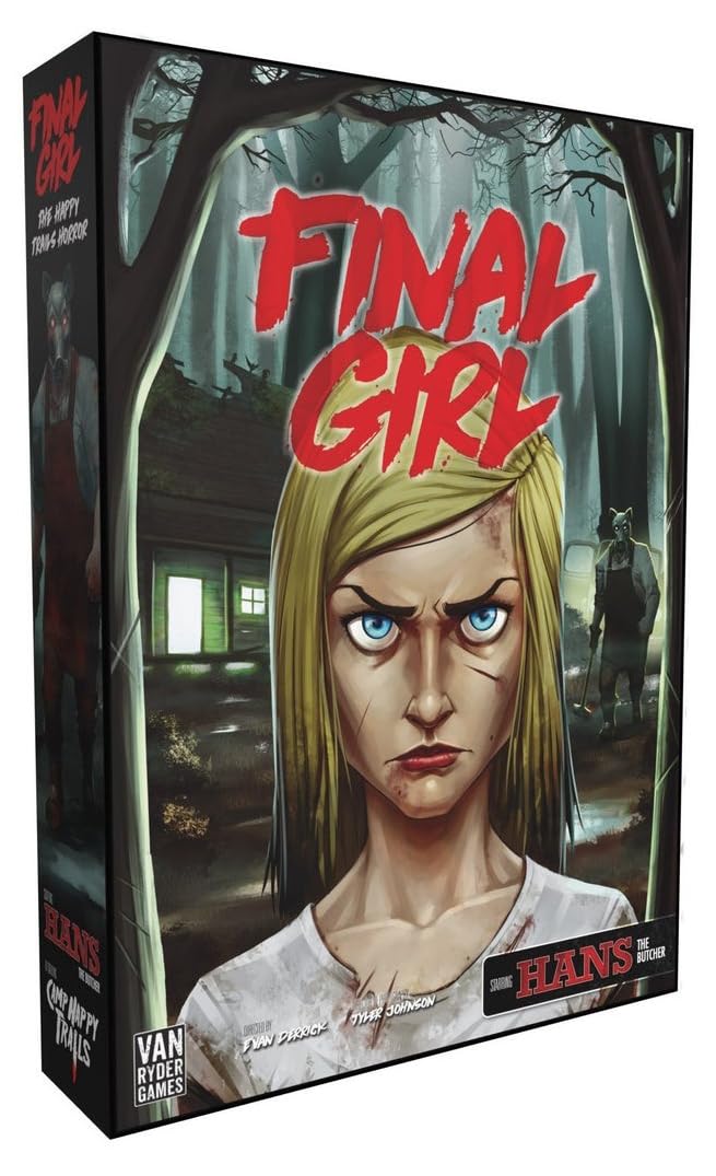 Final Girl: Happy Trails Horror – Board Game by Van Ryder Games – Core Box Required to Play - 1 Player – Board Games for Solo Play – 20-60 Minutes of Gameplay – Teens and Adults Ages 14+