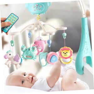 Kisangel 2 Sets Soothing Toys Creative Hanging Rattles Kids Playset Musical Baby Mobile Lovely Baby Crib Rattle Baby Hanging Toys Phones for Kids Abs Chicken Coop to Rotate Bed Bell