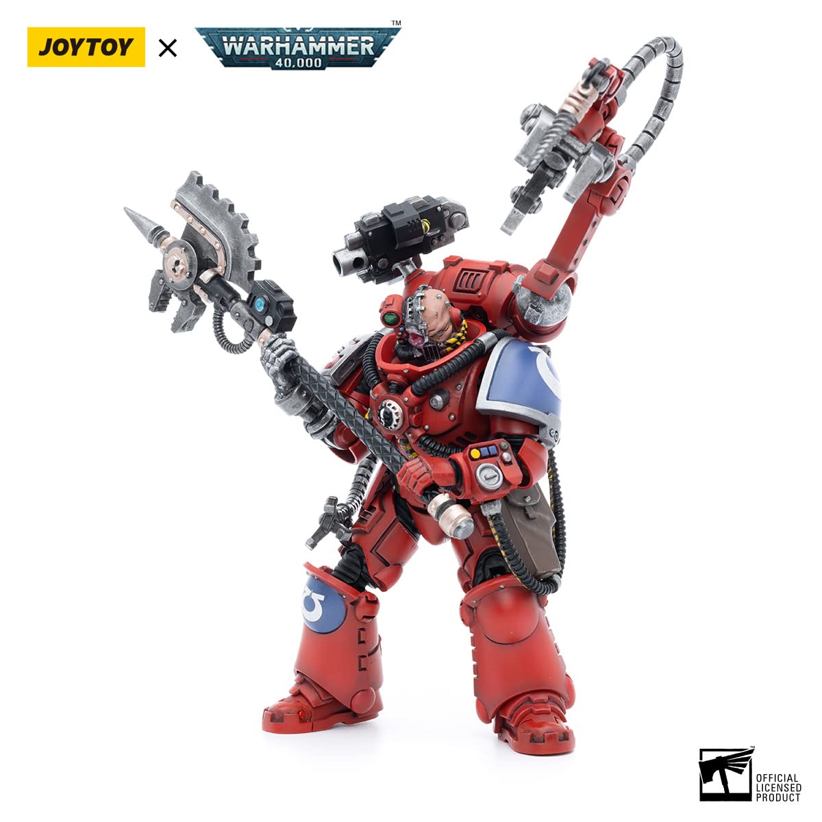 JOYTOY Warhammer 40K 1/18 Action Figure Ultramarines Primaris Techmarine Brother Tybestis Extreme Warrior Joy Toy Models