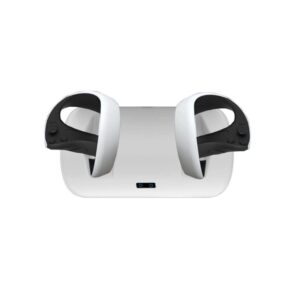 for PS VR2 Controller Charging Station, Handle Charging Dock for PSVR2, Easy Charging Charger Dock for PSVR2 Gamepad with Display Light (White)