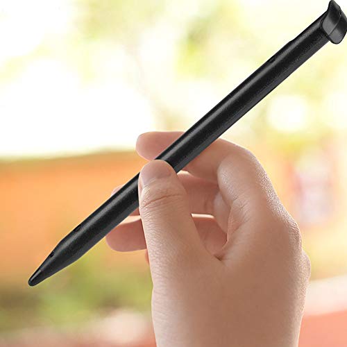 Touch Pen, Ergonomic Design Stylus, 10 Pcs a Pack Nontoxic and Safe to Use for New 3DS XL Console (Black)