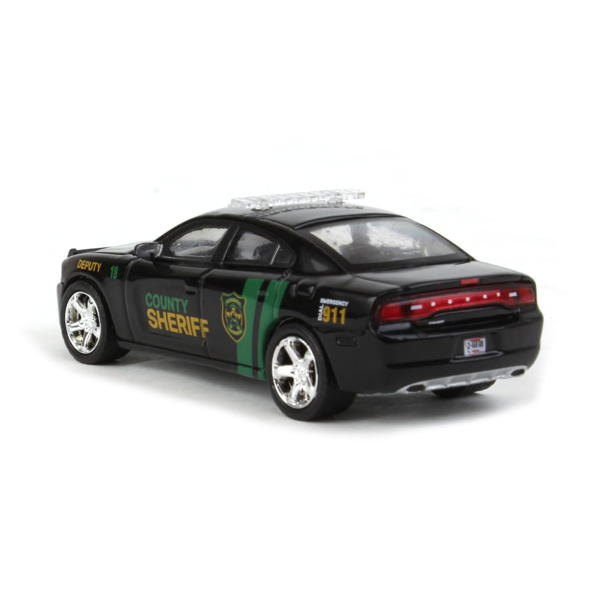 Greenlight 44980-D Hollywood Series 38 - Yellowstone - 2011 Dodge Charger Pursuit - County Sheriff Deputy #18 1/64 Scale Diecast