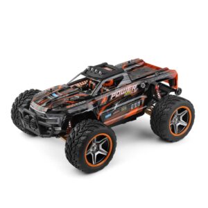 WLtoys 104018 1:10 2.4G Racing Remote Control Car 55KM/H 4WD Large Alloy Electric Remote Control Crawler Children's Toy (104018 1 * 2200mAh)