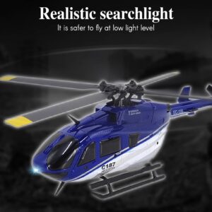 GoolRC Remote Control Helicopter 2.4GHz Remote Control Drone RC Helicopters 6-axis Gyroscope Stabilization Aileronless One-key Take-off Landing Altitude Hold Toy Gift for Adults with 2 Batteries