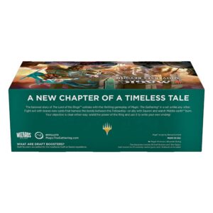 Magic: The Gathering The Lord of The Rings: Tales of Middle-Earth Draft Booster Box - 36 Packs + 1 Box Topper Card