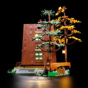 LIGHTAILING Light for Lego- 21338 A-Frame Cabin - Led Lighting Kit Compatible with Lego Building Blocks Model - NOT Included The Model Set