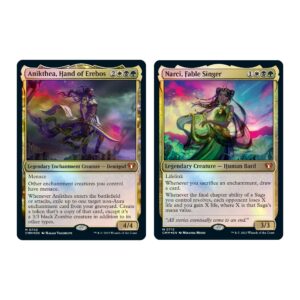 Magic The Gathering Commander Masters Commander Deck - Enduring Enchantments (100-Card Deck, 2-Card Collector Booster Sample Pack + Accessories)