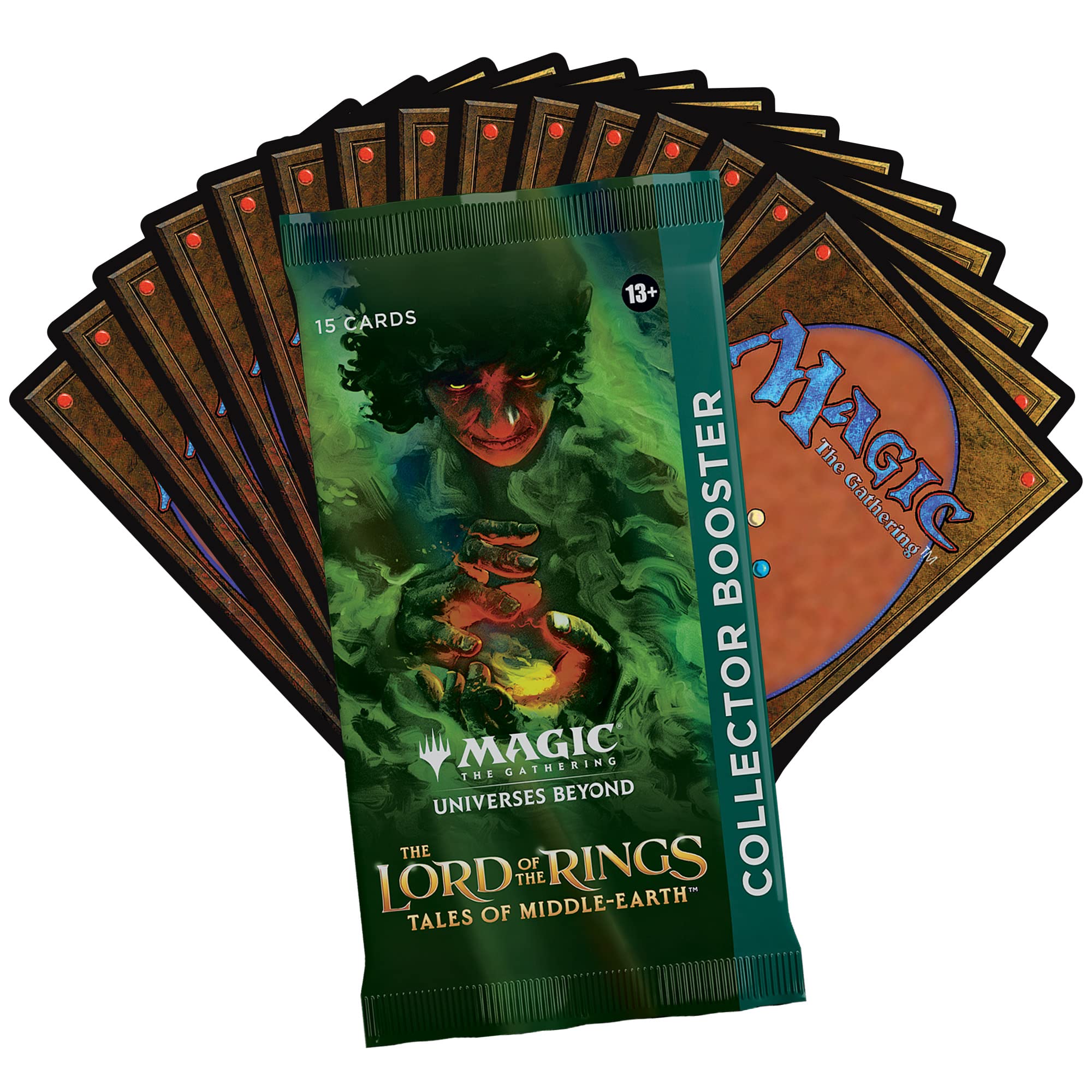 Magic: The Gathering The Lord of The Rings: Tales of Middle-Earth Collector Booster (15 Magic Cards)